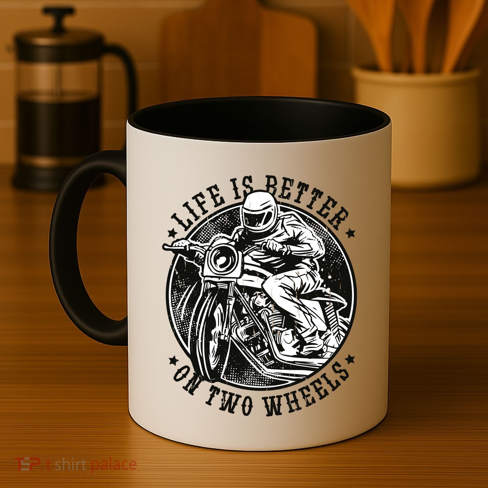 Life Is Better On Two Wheels Coffee Mug