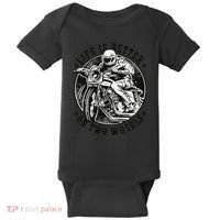 Life Is Better On Two Wheels Baby Bodysuit thumb 0