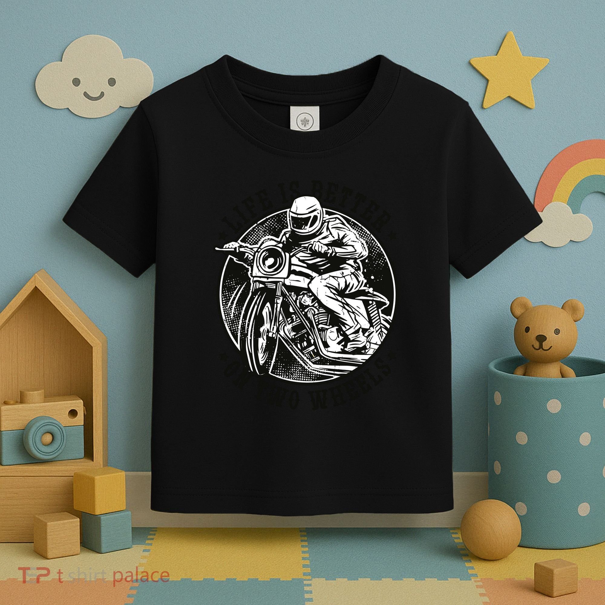 Life Is Better On Two Wheels Toddler T-Shirt