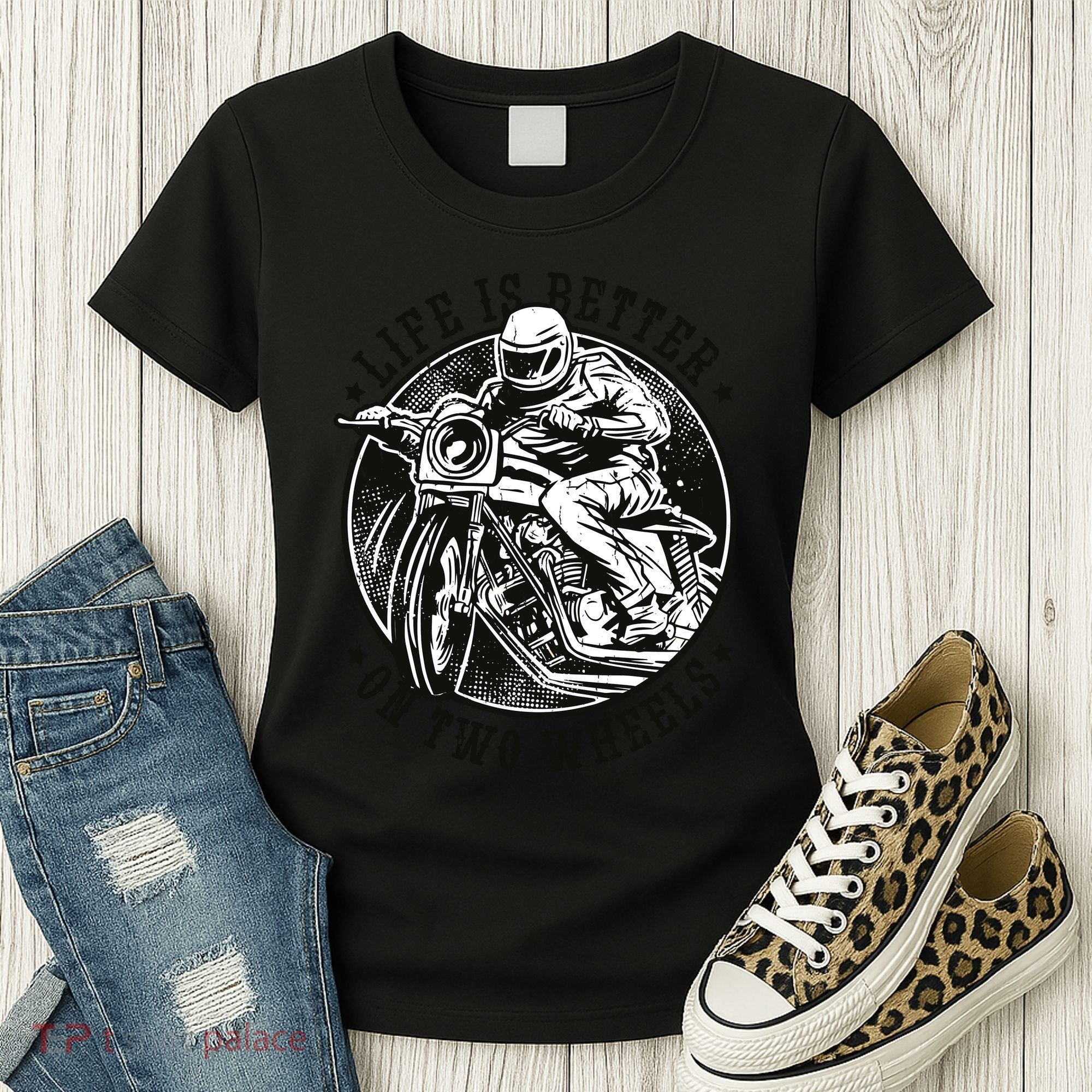 Life Is Better On Two Wheels Women's T-Shirt