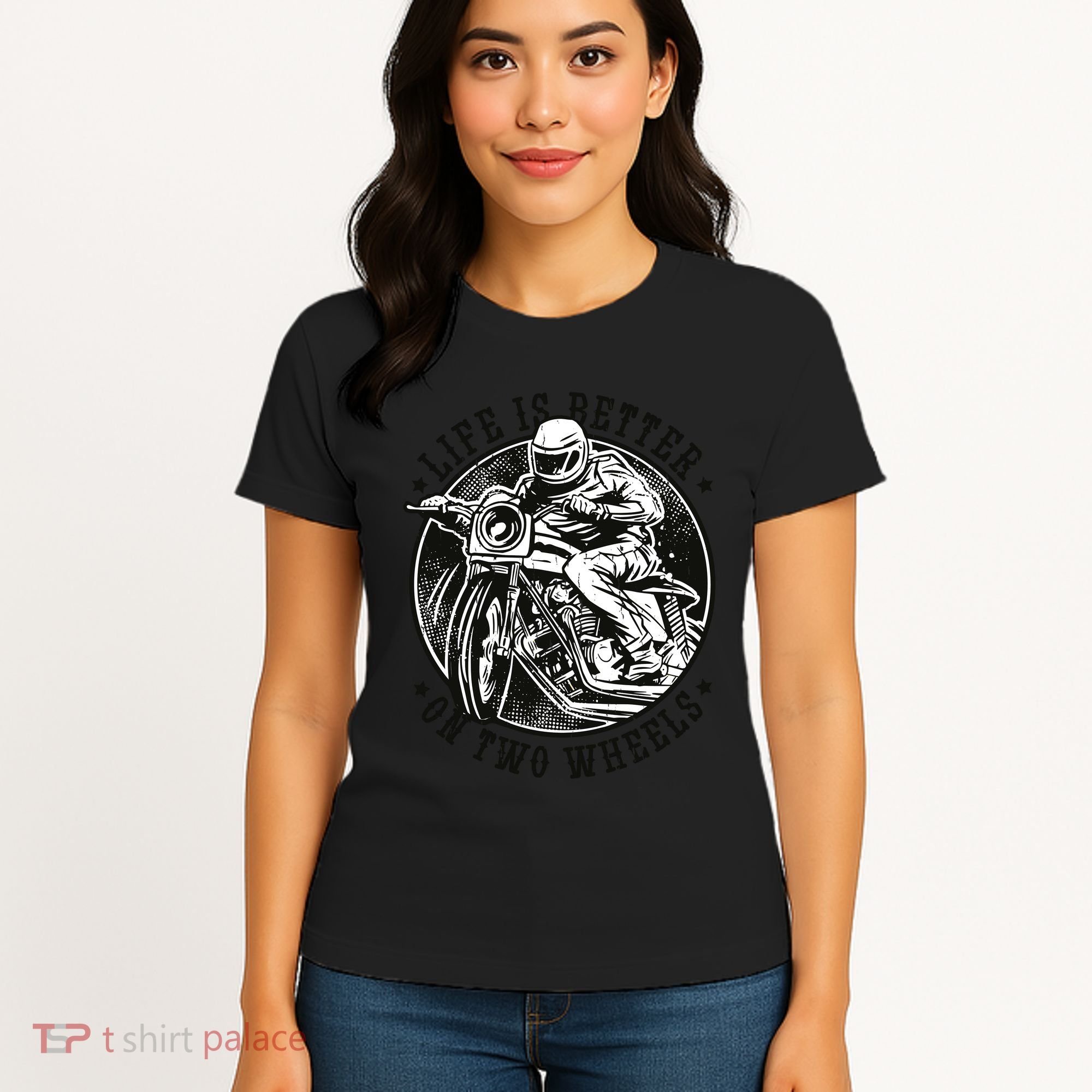 Life Is Better On Two Wheels Women's T-Shirt