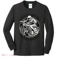 Life Is Better On Two Wheels Kids Long Sleeve Shirt thumb 0