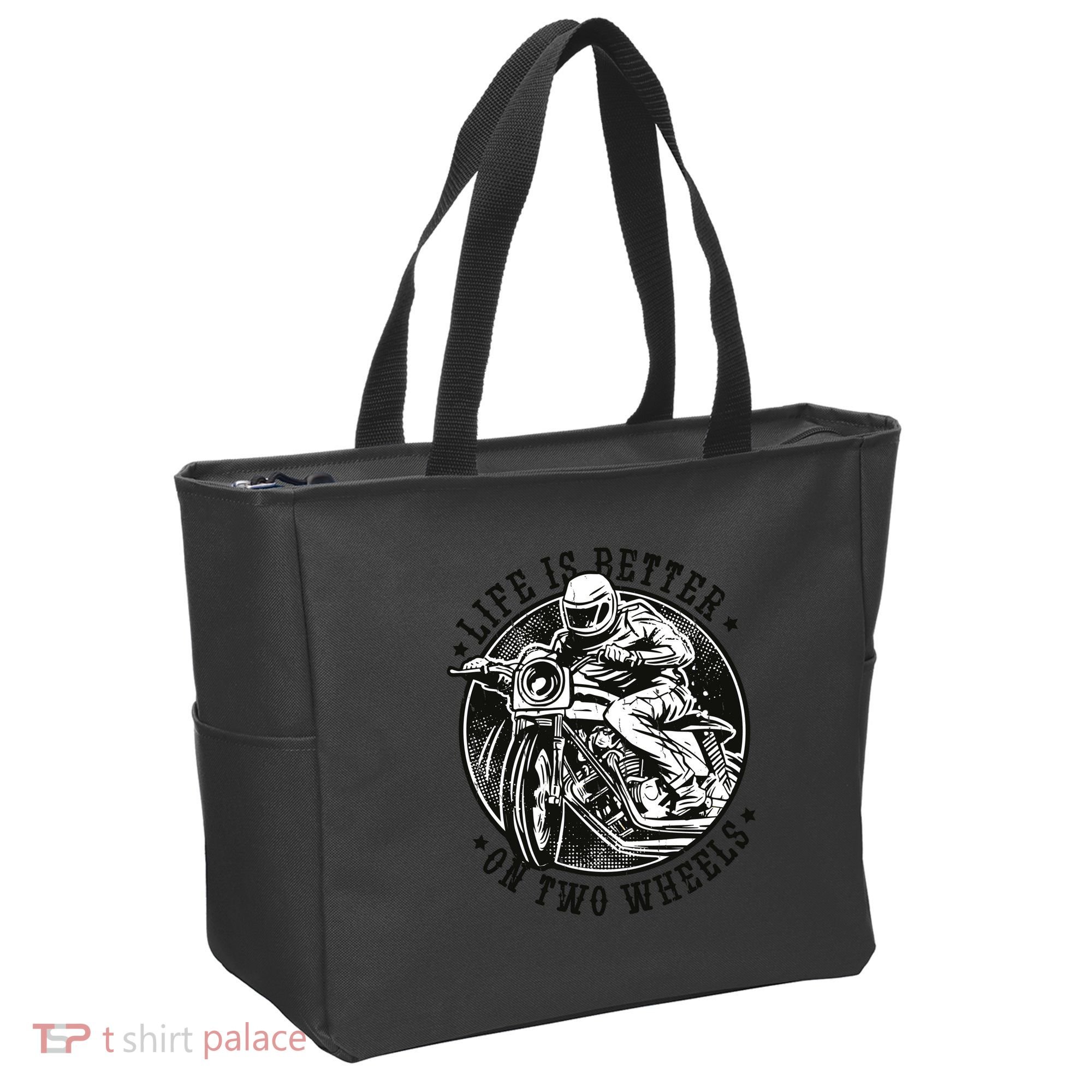 Life Is Better On Two Wheels Tote Bag