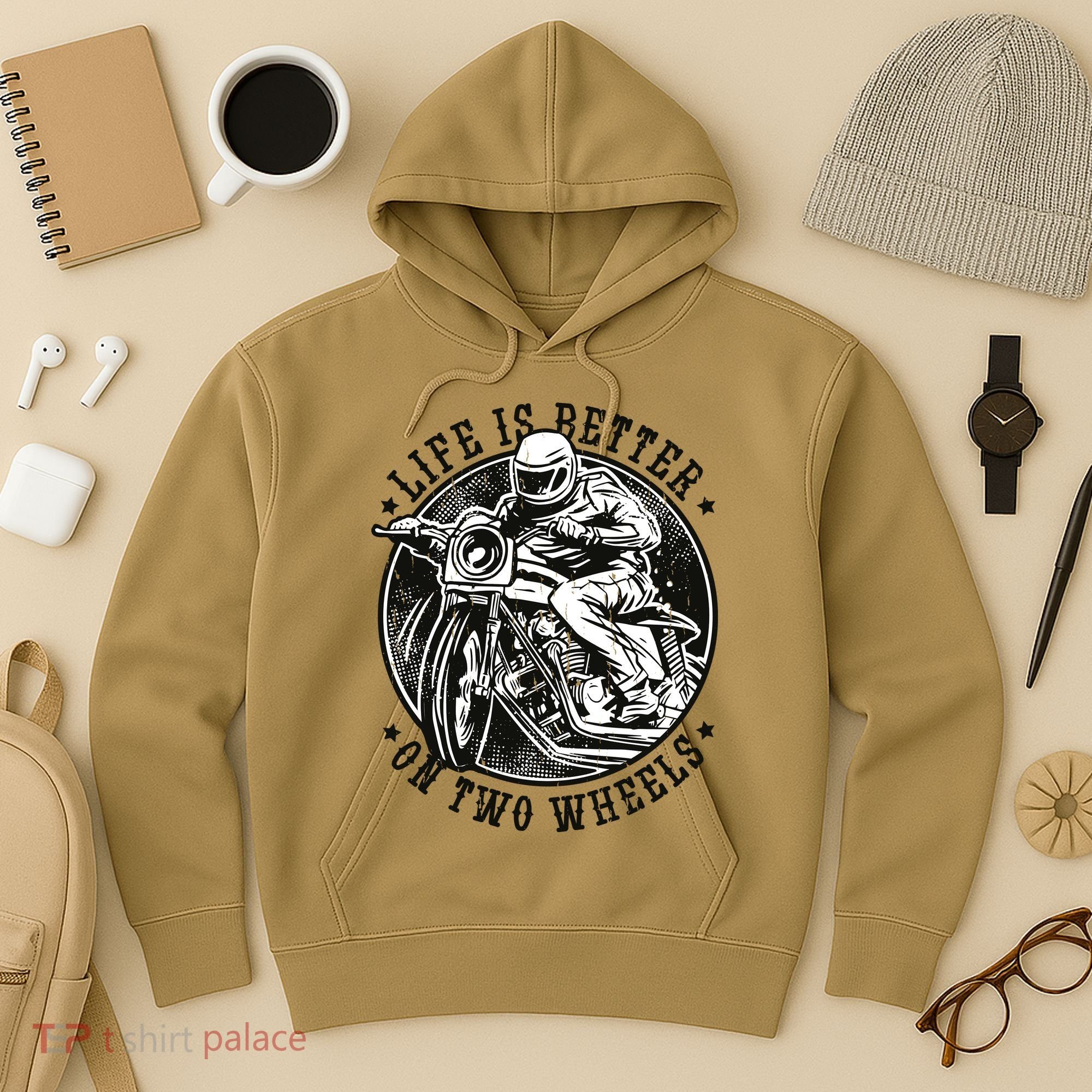 Life Is Better On Two Wheels Hoodie
