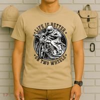 Life Is Better On Two Wheels T-Shirt thumb 6