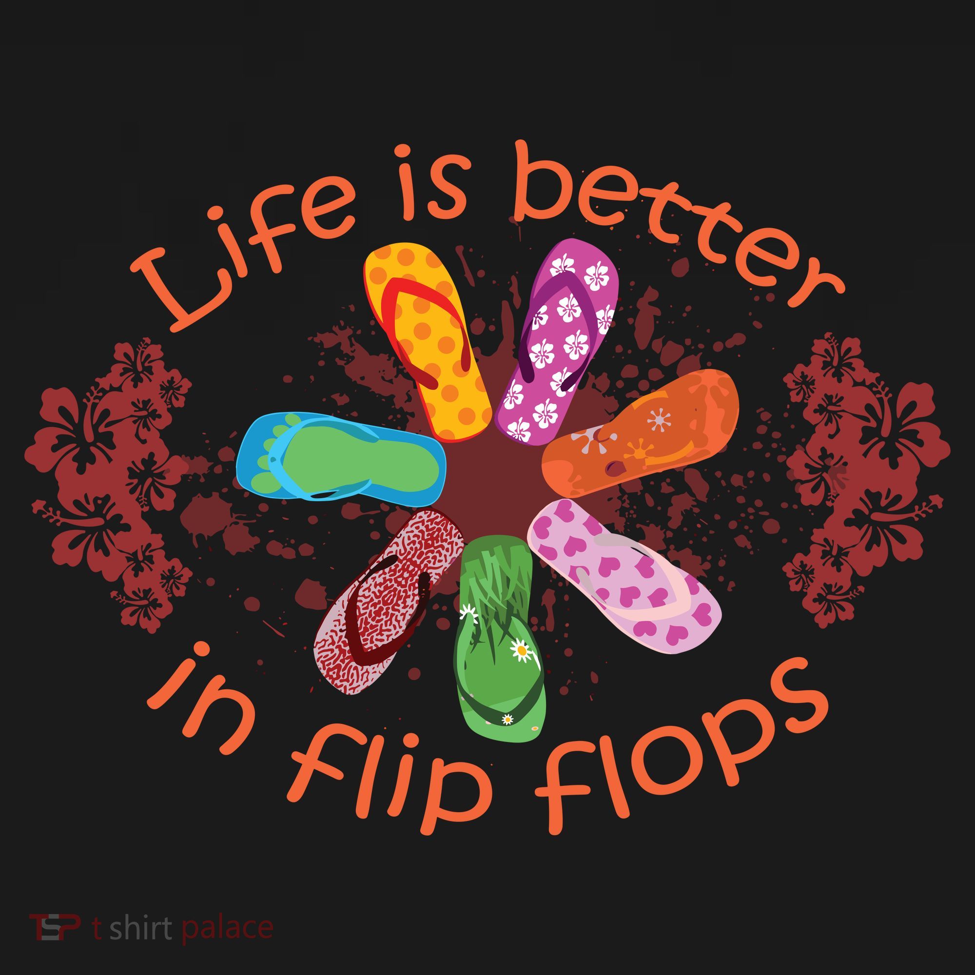 Life Is Better In Flip Flops Girl Beach Gifts Sandal Love Women's Hoodie