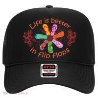 Life Is Better In Flip Flops Girl Beach Gifts Sandal Love Hat thumb 0