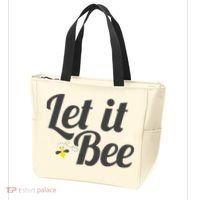 Let It Bee Funny Beehive Cute Beekeeping Gift Tote Bag thumb 3