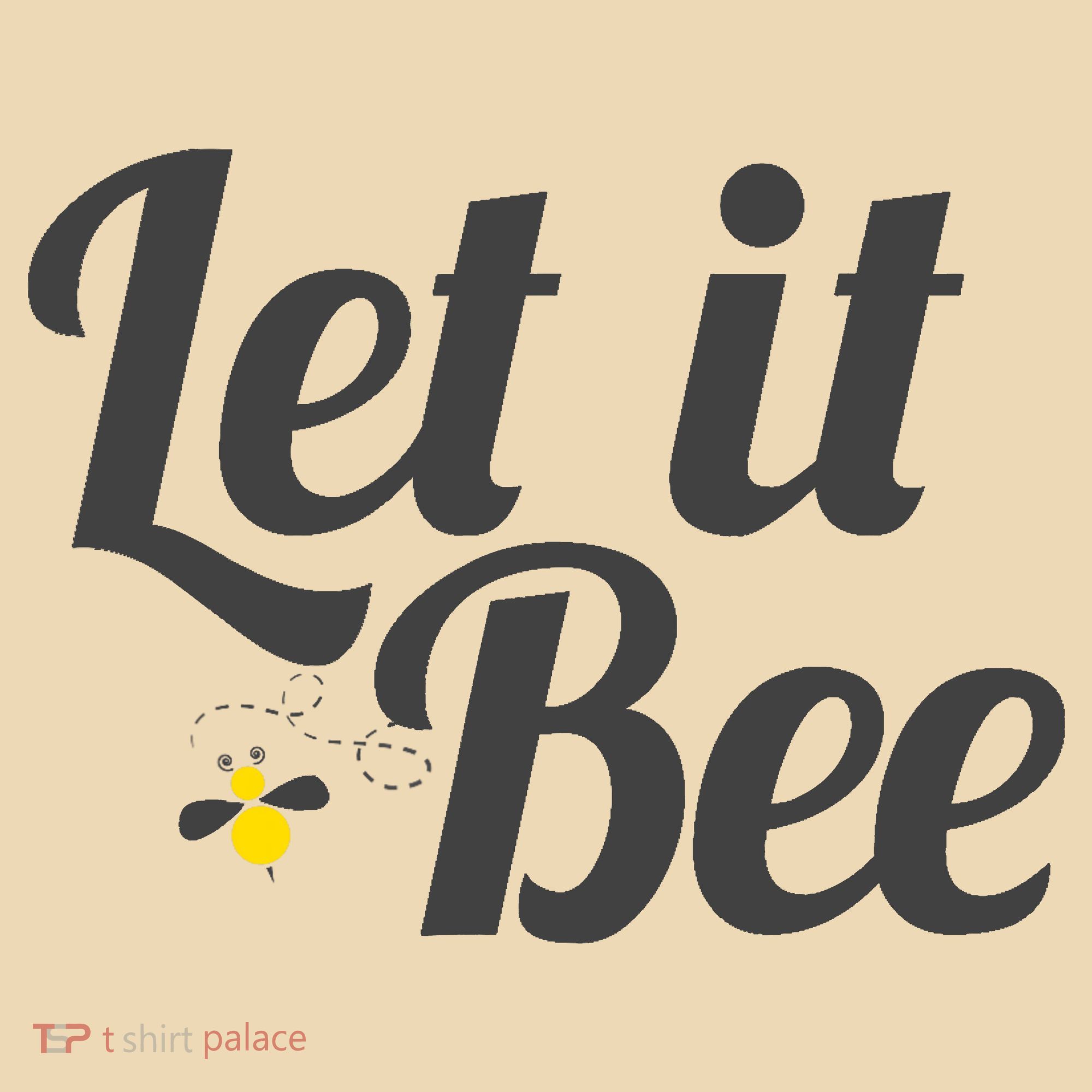 Let It Bee Funny Beehive Cute Beekeeping Gift Tote Bag