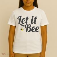 Let It Bee Funny Beehive Cute Beekeeping Gift T-Shirt thumb 4