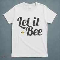 Let It Bee Funny Beehive Cute Beekeeping Gift T-Shirt thumb 5