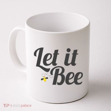 Let It Bee Funny Beehive Cute Beekeeping Gift Coffee Mug
