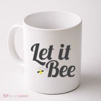 Let It Bee Funny Beehive Cute Beekeeping Gift Coffee Mug thumb 0