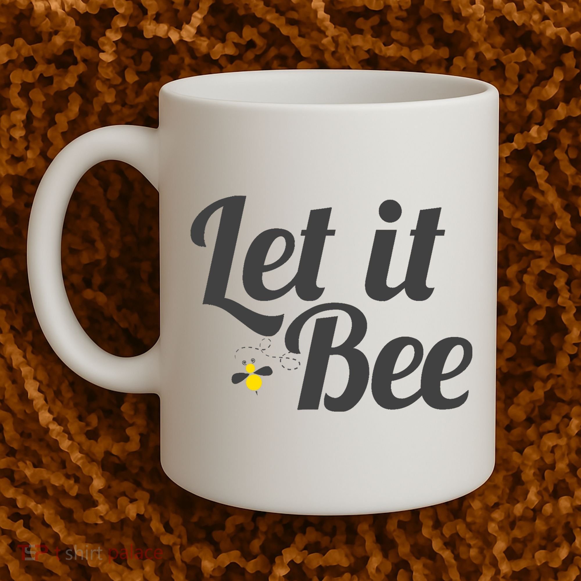 Let It Bee Funny Beehive Cute Beekeeping Gift Coffee Mug