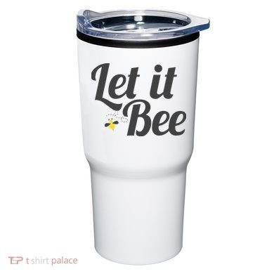 Let It Bee Funny Beehive Cute Beekeeping Gift Tumbler