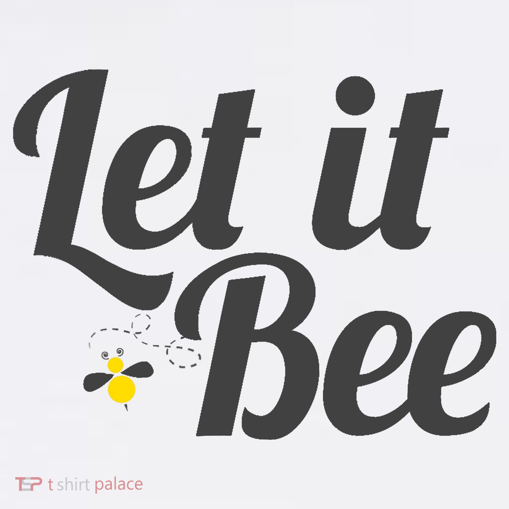 Let It Bee Funny Beehive Cute Beekeeping Gift Golf Towel