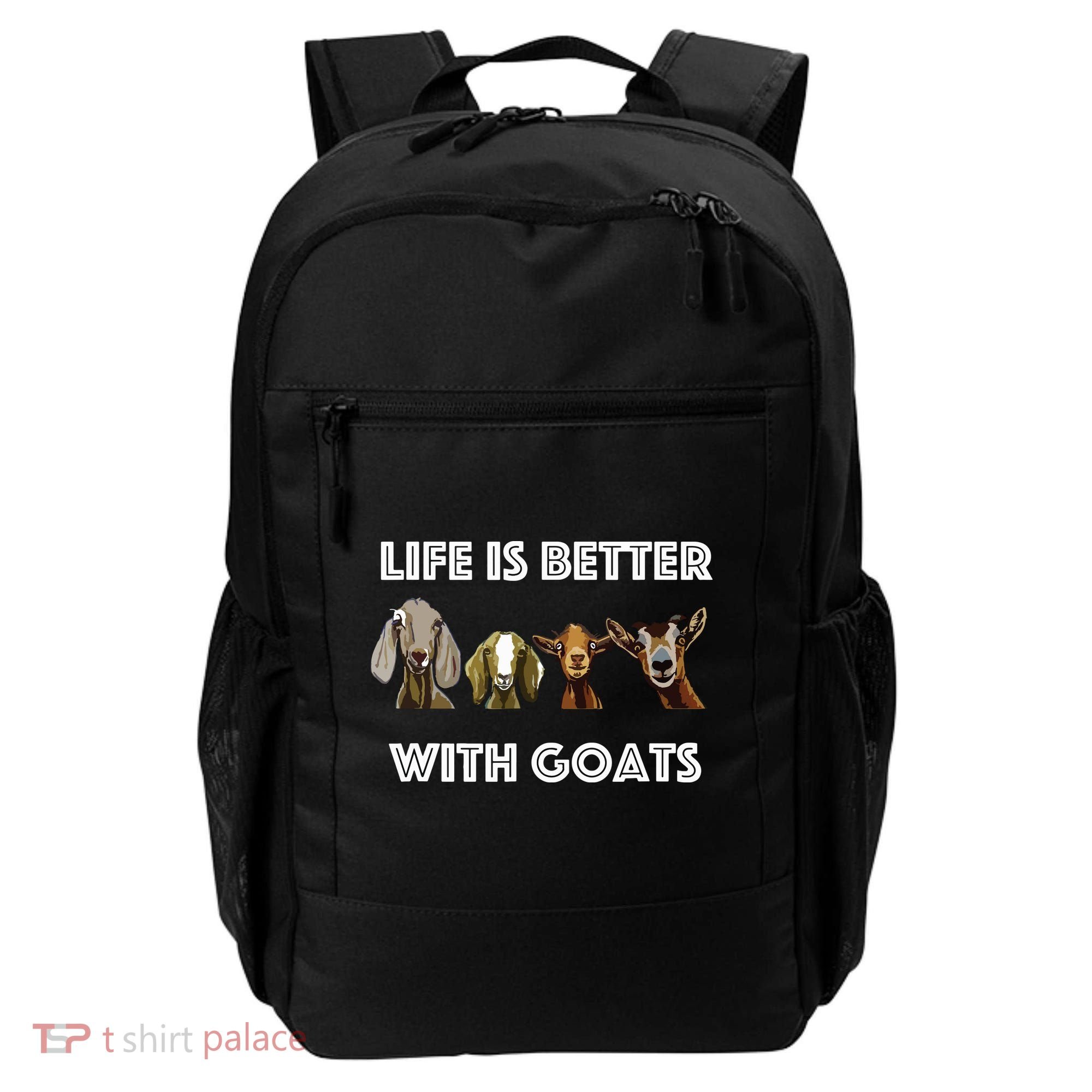 Life Is Better With Goats Goat Lover Backpack