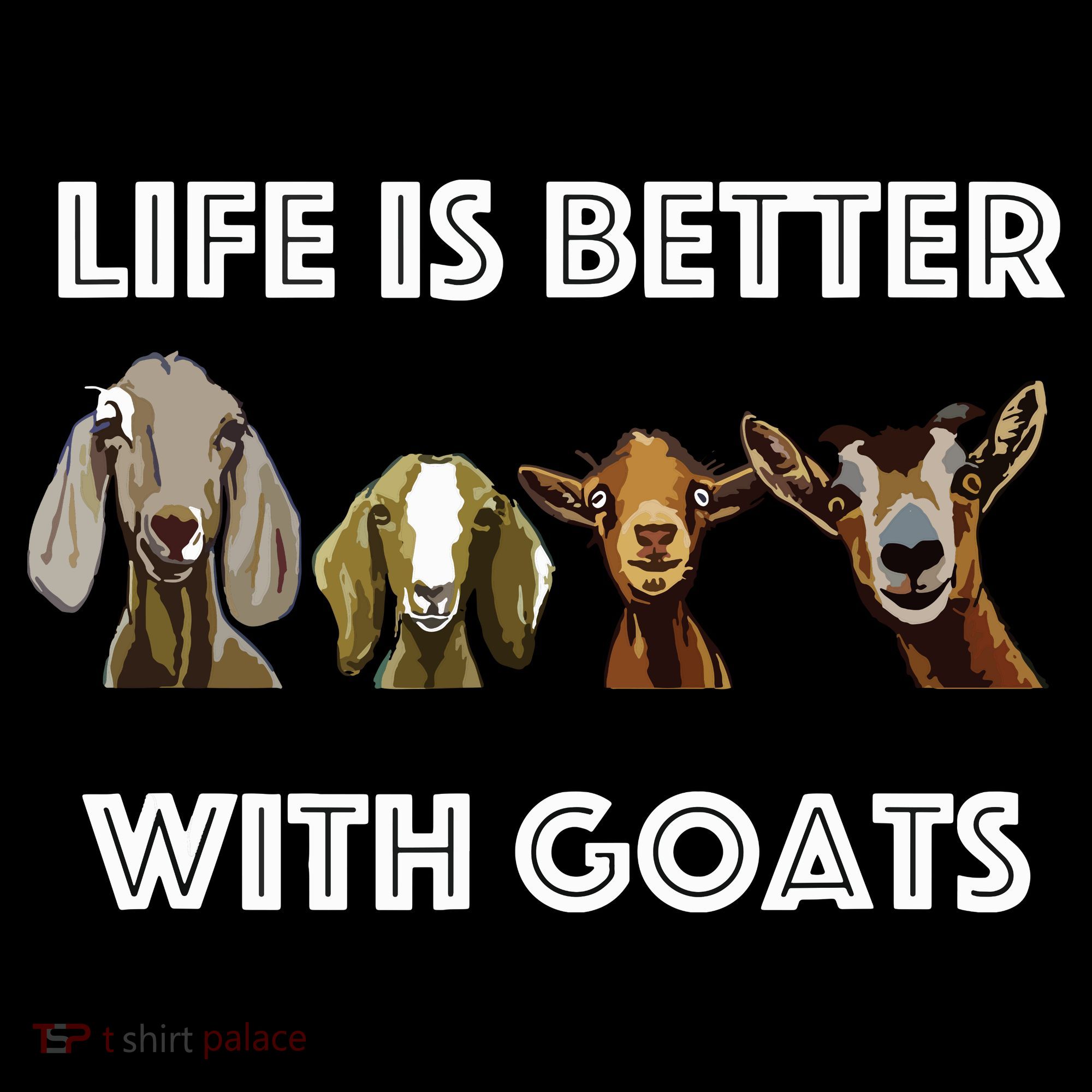 Life Is Better With Goats Goat Lover Backpack