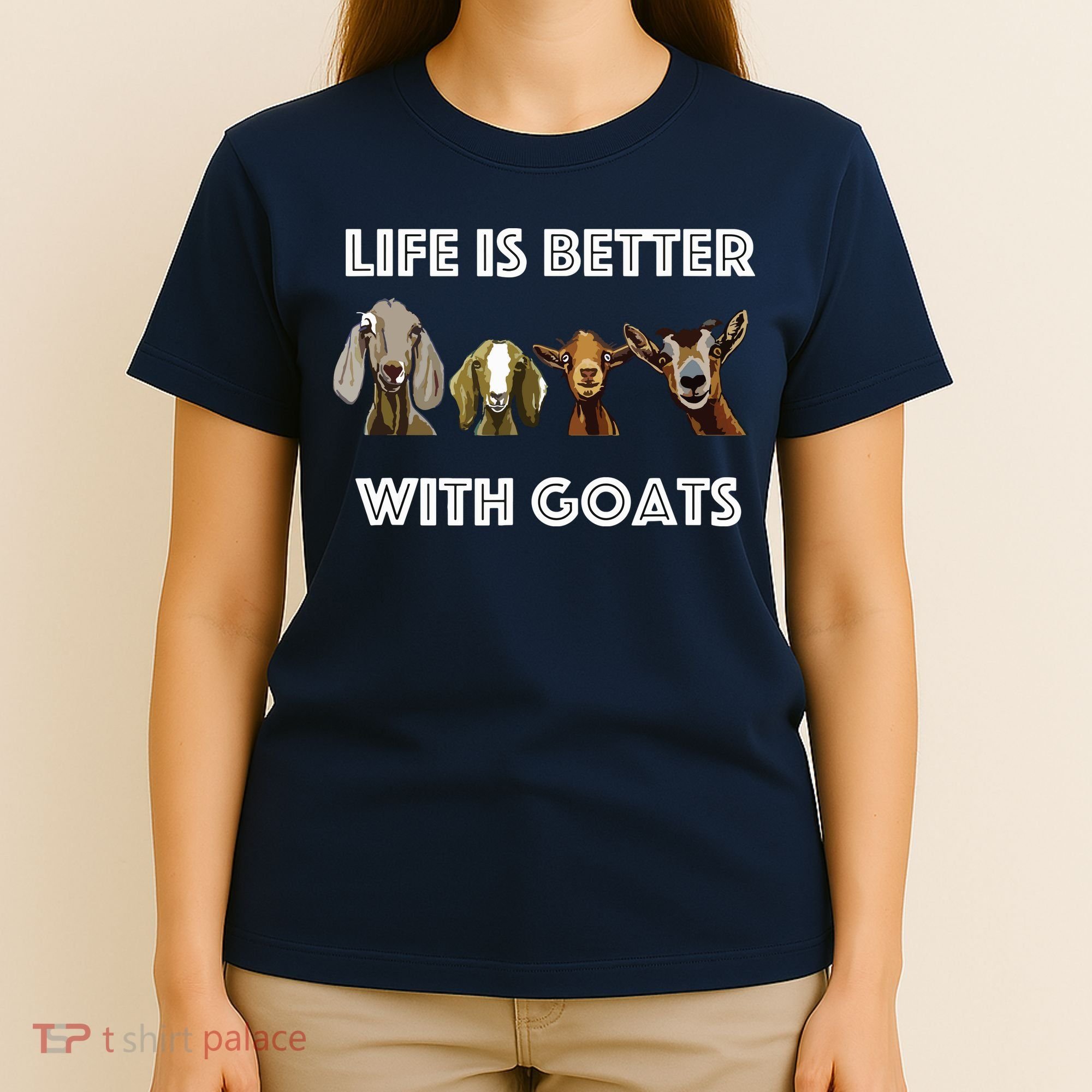 Life Is Better With Goats Goat Lover T-Shirt
