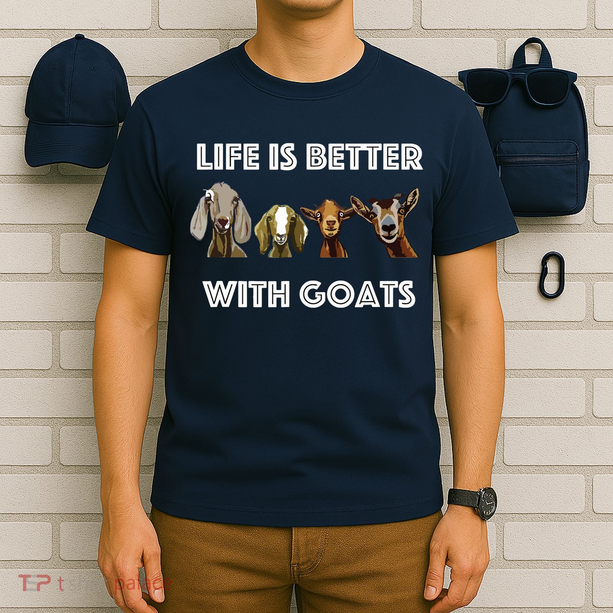 Life Is Better With Goats Goat Lover T-Shirt