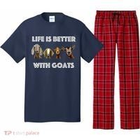 Life Is Better With Goats Goat Lover Pajama Set thumb 0