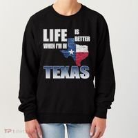 Life Is Better When IM In Texas Women's Sweatshirt thumb 0