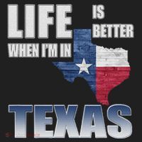 Life Is Better When IM In Texas Women's Sweatshirt thumb 2