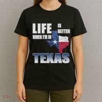 Life Is Better When IM In Texas T-Shirt thumb 4