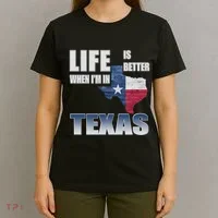 Life Is Better When IM In Texas T-Shirt thumb 4