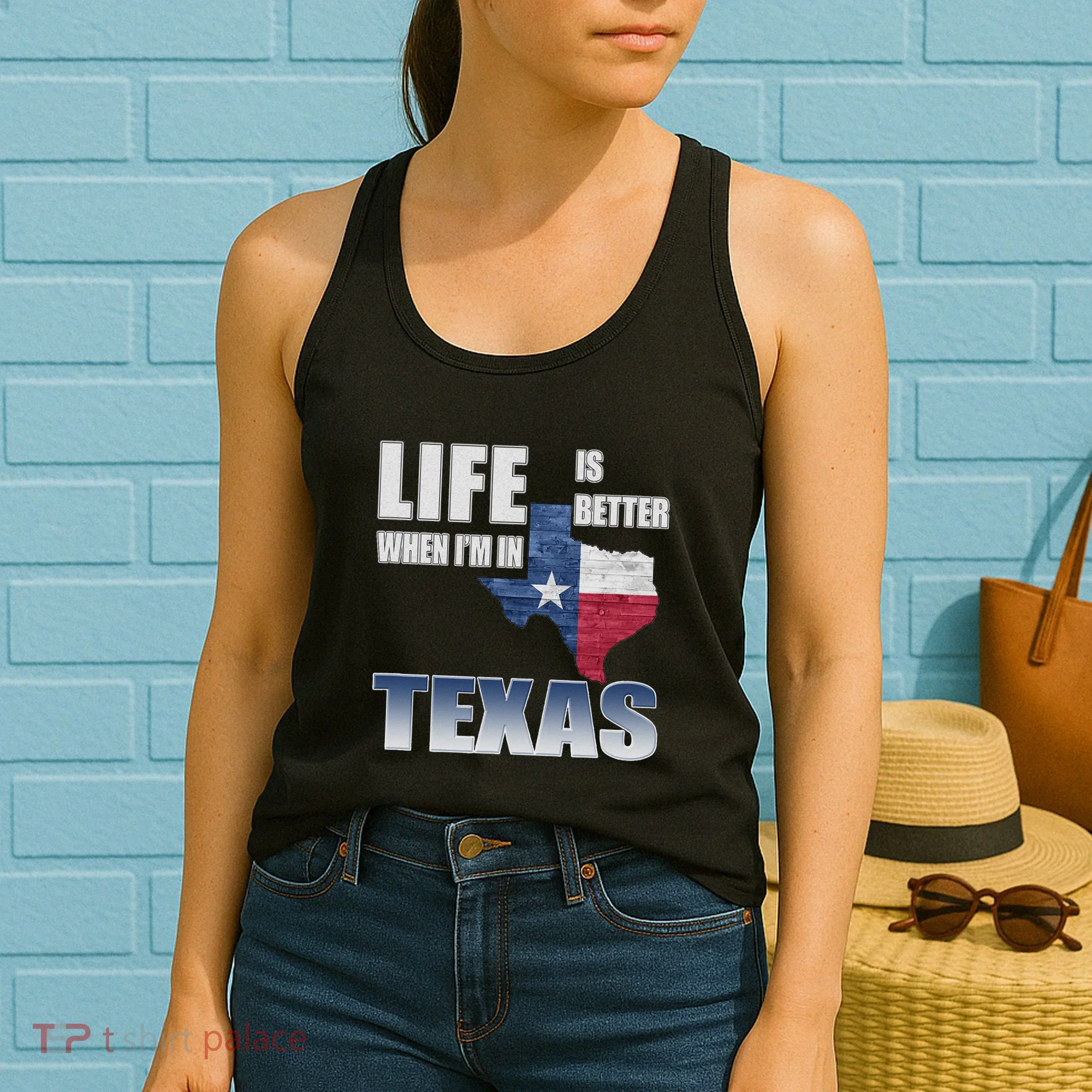 Life Is Better When IM In Texas Women's Tank Top