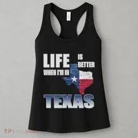 Life Is Better When IM In Texas Women's Tank Top thumb 3