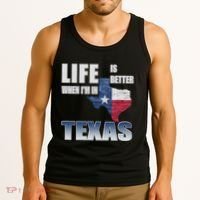 Life Is Better When IM In Texas Tank Top thumb 3