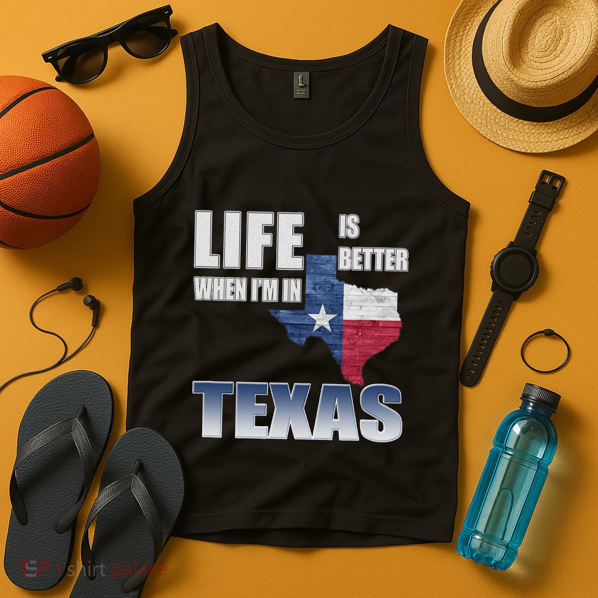 Life Is Better When IM In Texas Tank Top