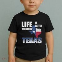 Life Is Better When IM In Texas Toddler T-Shirt thumb 2