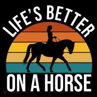 Life Is Better On A Horse Riding Gift T-Shirt thumb 7