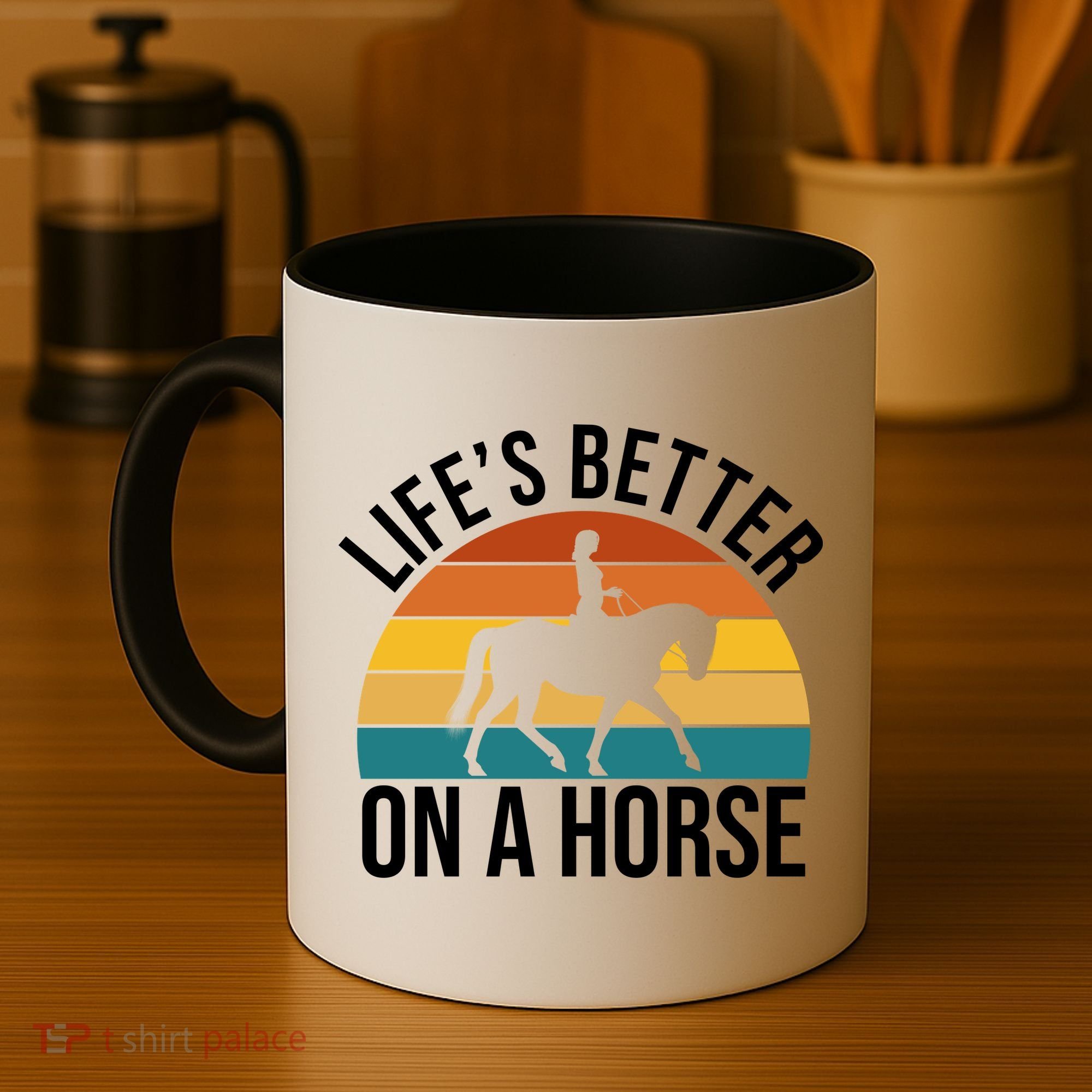 Life Is Better On A Horse Riding Gift Coffee Mug