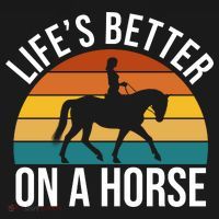 Life Is Better On A Horse Riding Gift Polo thumb 3