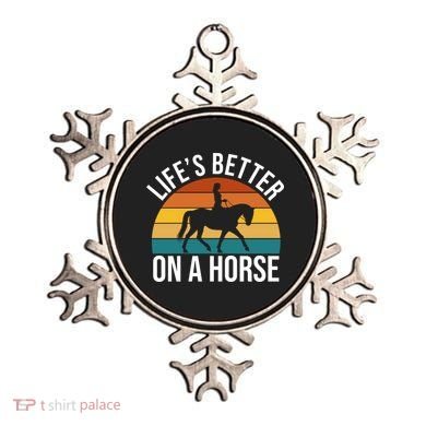 Life Is Better On A Horse Riding Gift Ornament