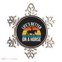 Life Is Better On A Horse Riding Gift Ornament thumb 0