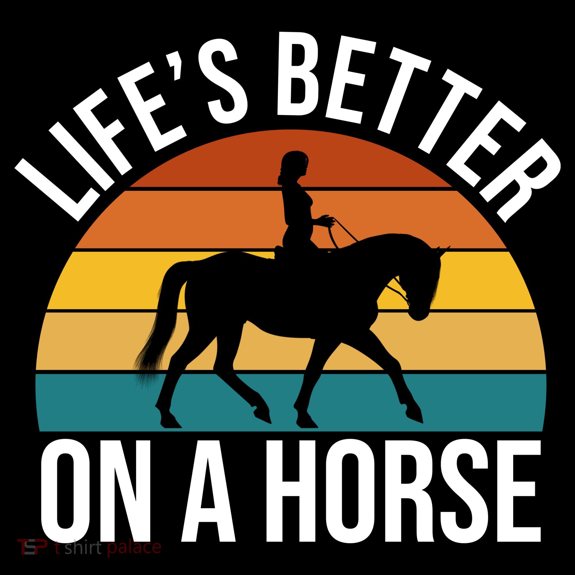 Life Is Better On A Horse Riding Gift Kids Long Sleeve Shirt