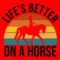 Life Is Better On A Horse Riding Gift Santa Hat thumb 1
