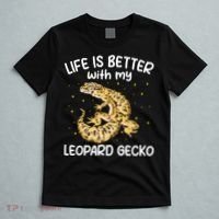 Life Is Better With My Leopard Gecko Funny T-Shirt thumb 5