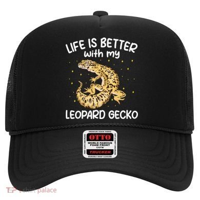 Life Is Better With My Leopard Gecko Funny Hat
