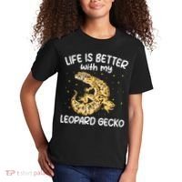 Life Is Better With My Leopard Gecko Funny Kids T-Shirt thumb 2