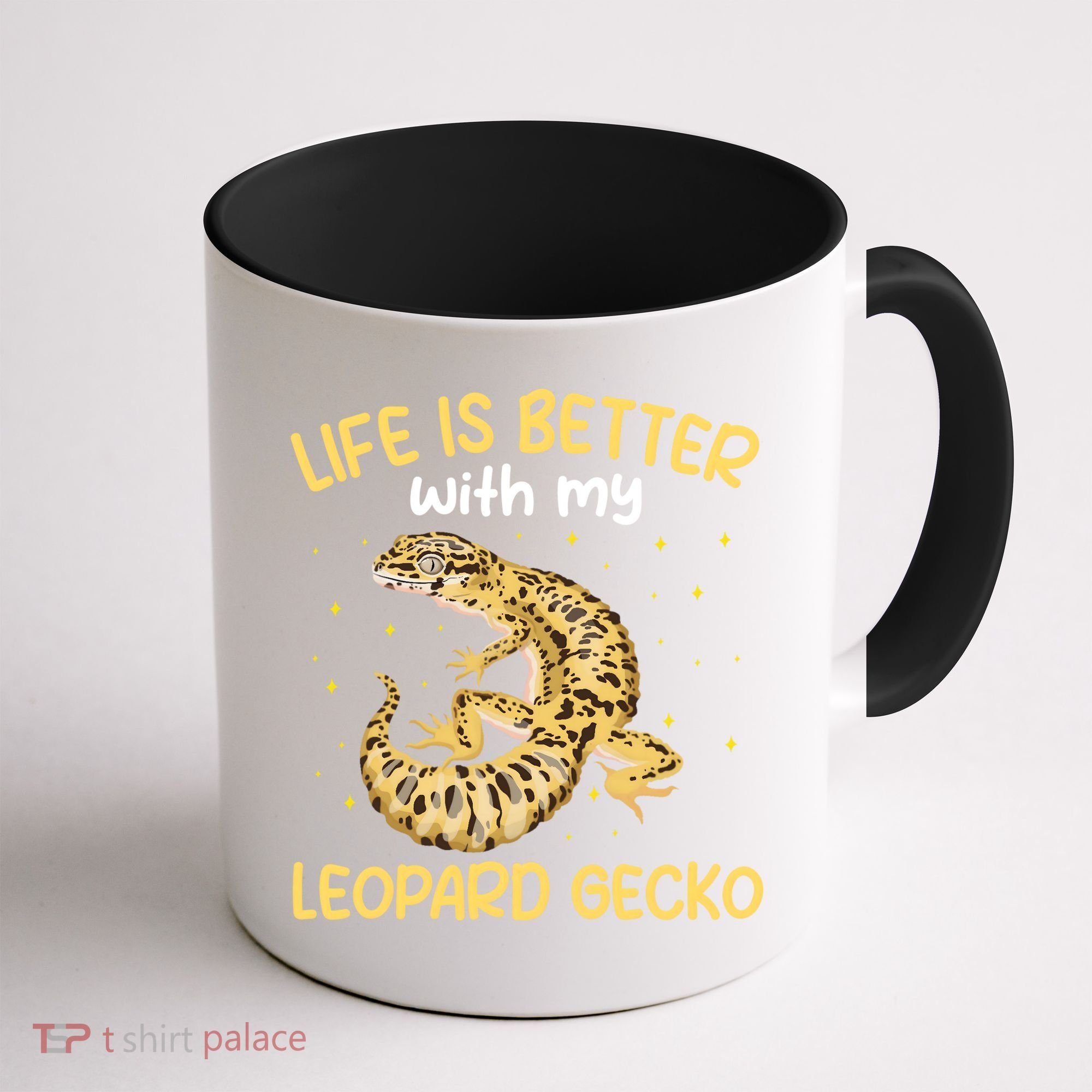 Life Is Better With My Leopard Gecko Funny Coffee Mug