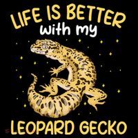 Life Is Better With My Leopard Gecko Funny Women's Hoodie thumb 2