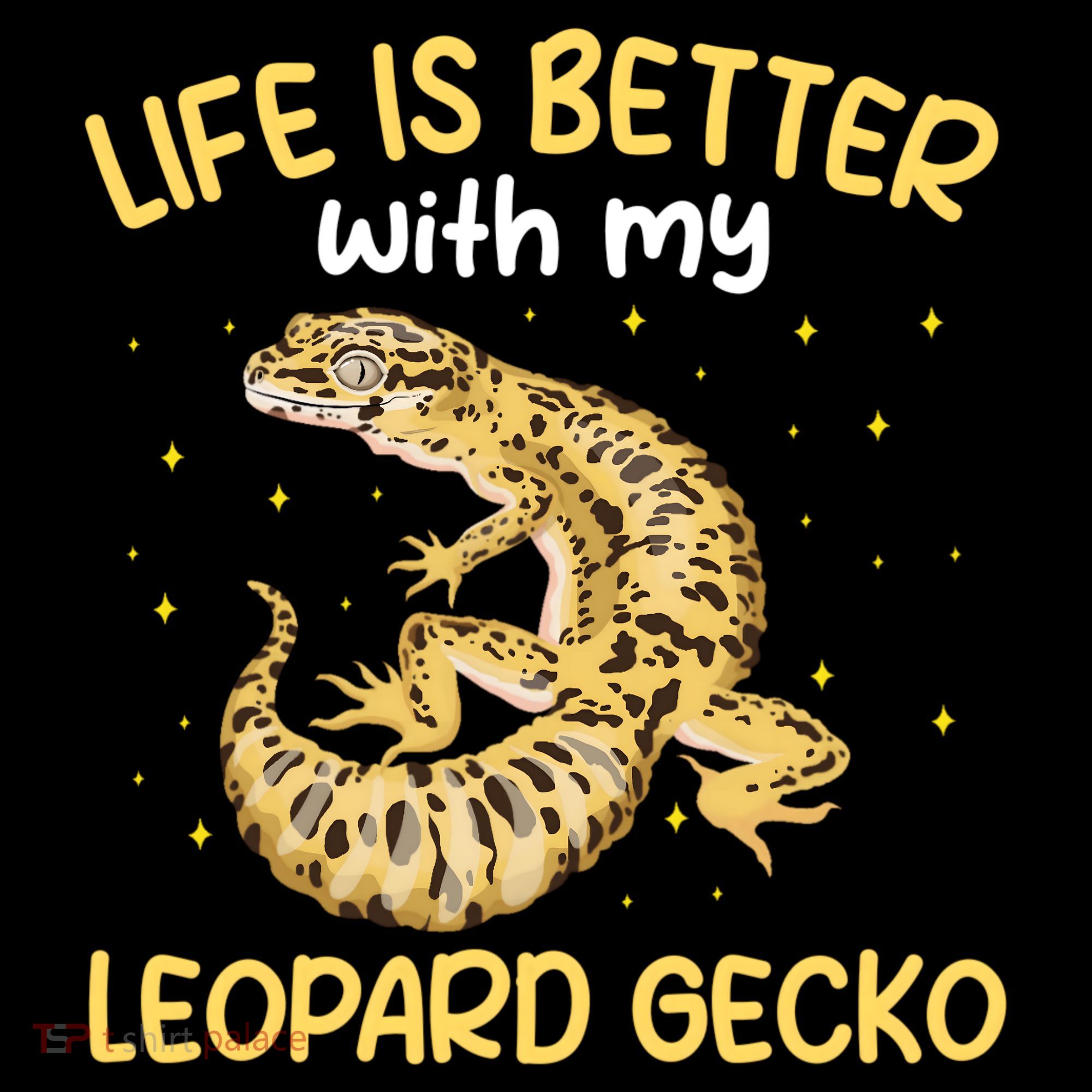 Life Is Better With My Leopard Gecko Funny Ornament