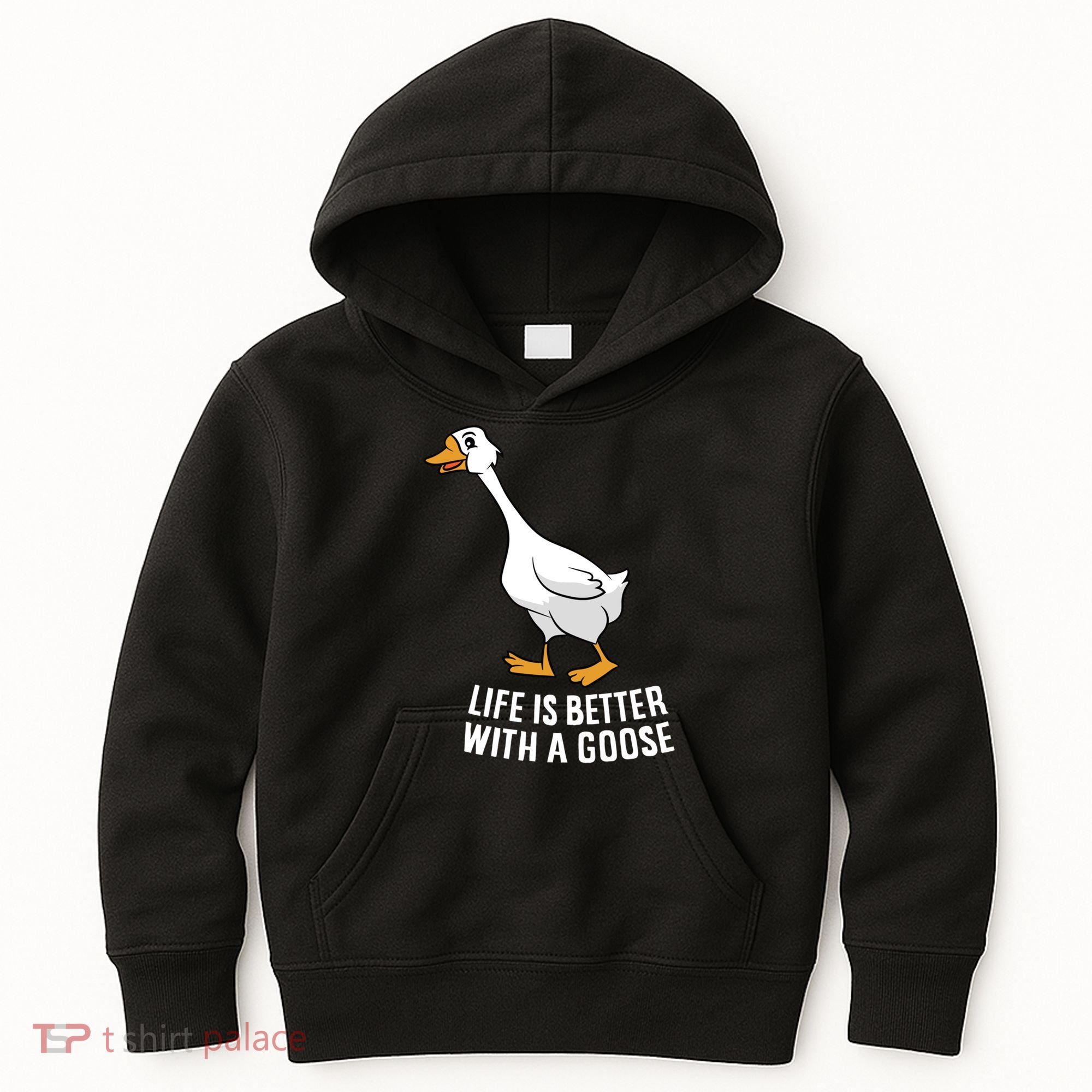 Life Is Better With A Goose Funny Goose Gift Kids Hoodie