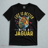 Life Is Better With A JAGUAR Funny JAGUARS T-Shirt thumb 5