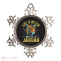 Life Is Better With A JAGUAR Funny JAGUARS Ornament thumb 0